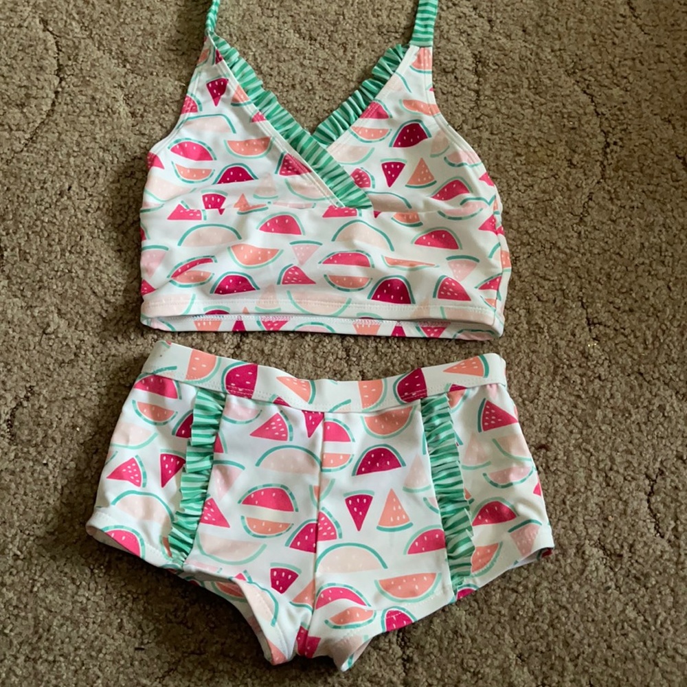 Gymboree watermelon bikini